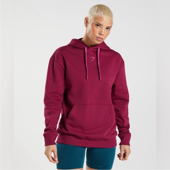 Gymshark Tops - Gymshark Graphics Fraction Hoodie sz M